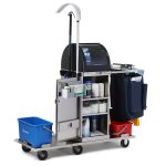 Enterprise® Stainless-steel Cleaning Cart | Geerpres