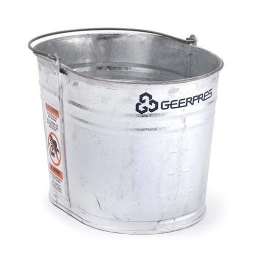 2104 Galvanized Oval Bucket image #2104